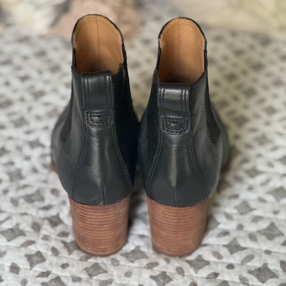 Madewell Black pull-on Ankle Booties - Picture 3 of 3